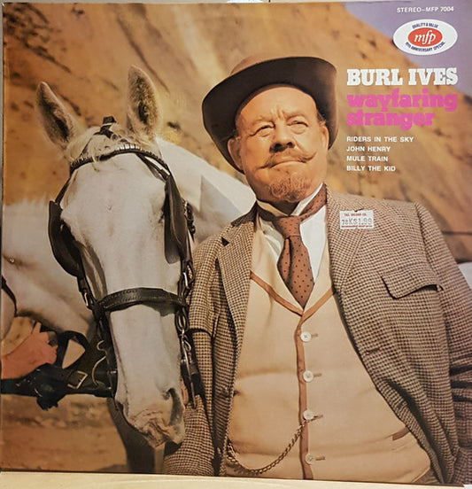 Burl Ives : Wayfaring Stranger (LP, Comp)