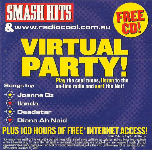 Various : Smash Hits - Virtual Party! (CD-ROM, Comp, Promo)