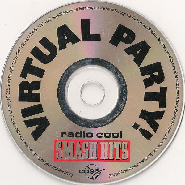 Various : Smash Hits - Virtual Party! (CD-ROM, Comp, Promo)