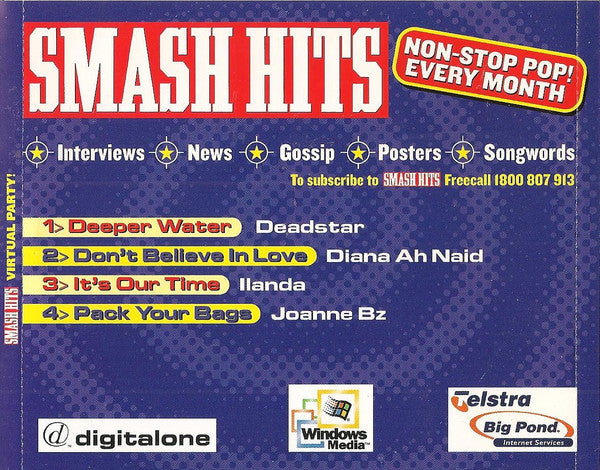 Various : Smash Hits - Virtual Party! (CD-ROM, Comp, Promo)