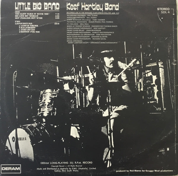 The Keef Hartley Band : Little Big Band (LP, Album)