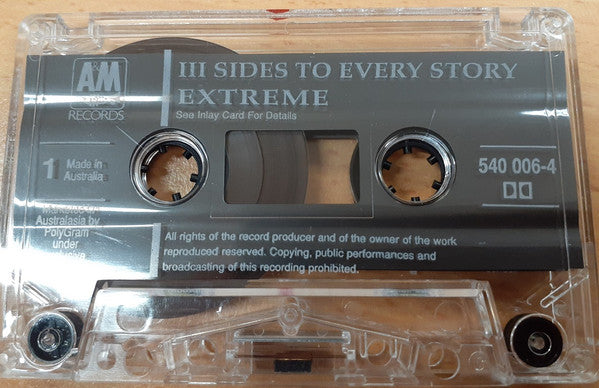 Extreme (2) : III Sides To Every Story (Cass, Album)
