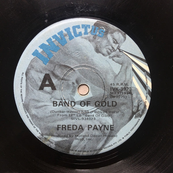 Freda Payne : Band Of Gold (7", Single)