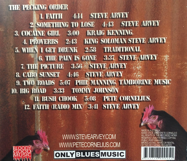 Steve Arvey & Pete Cornelius : Freerange (CD, Album)