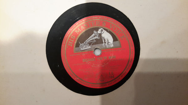 Mario Lanza : The Song Angels Sing / Because You're Mine (Shellac, 10")