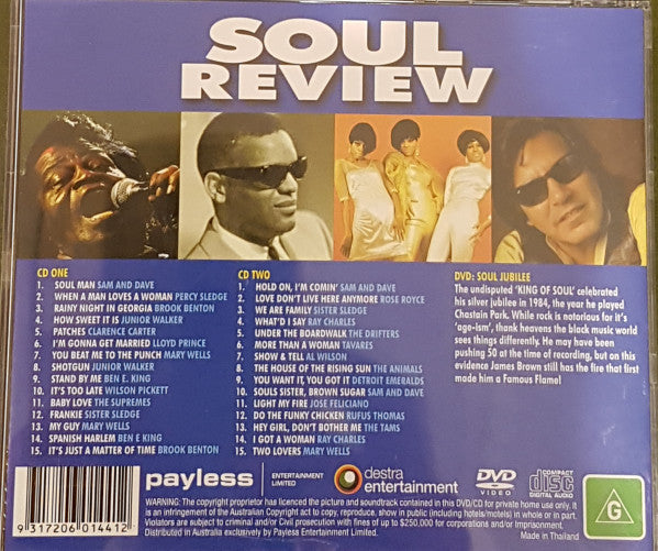 Various : Soul Review (2xCD, Comp, Fat + DVD-V)