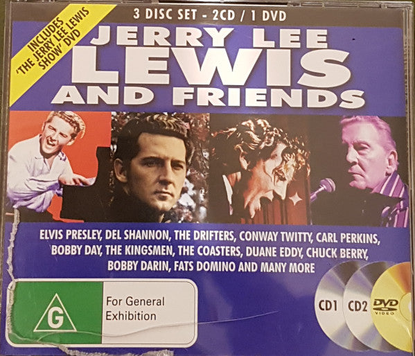 Various : Jerry Lee Lewis And Friends (2xCD, Comp, Fat + DVD-V)