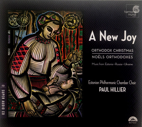 Estonian Philharmonic Chamber Choir, Paul Hillier : A New Joy (Orthodox Christmas. Music From Estonia, Russia, Ukraine) (CD, Album, Multichannel, SAC)