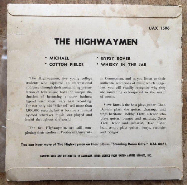 Highwaymen : Michael (7", EP, Fir)