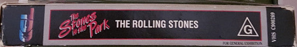 The Rolling Stones : The Stones In The Park (VHS, PAL)