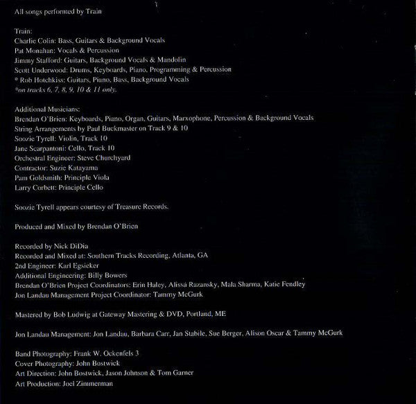 Train (2) : My Private Nation (CD, Album)