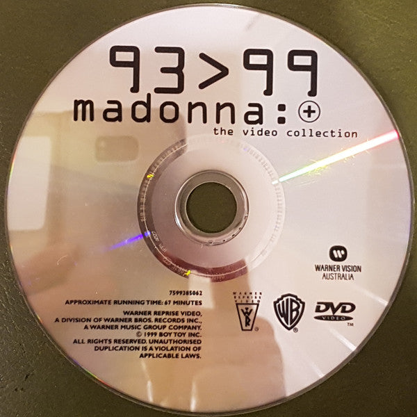Madonna : The Video Collection 93 : 99 (DVD, Comp, PAL)