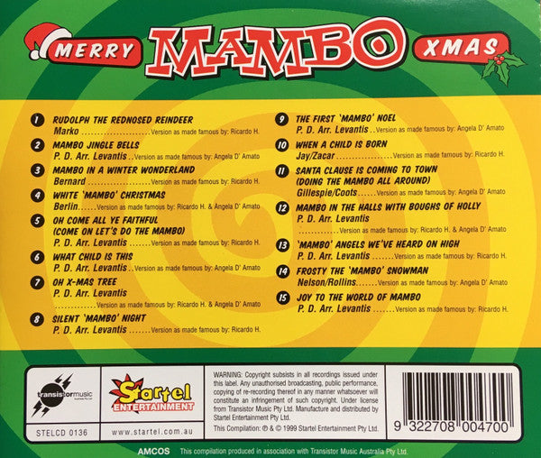 Unknown Artist : Merry - Mambo - Xmas (CD, Comp)