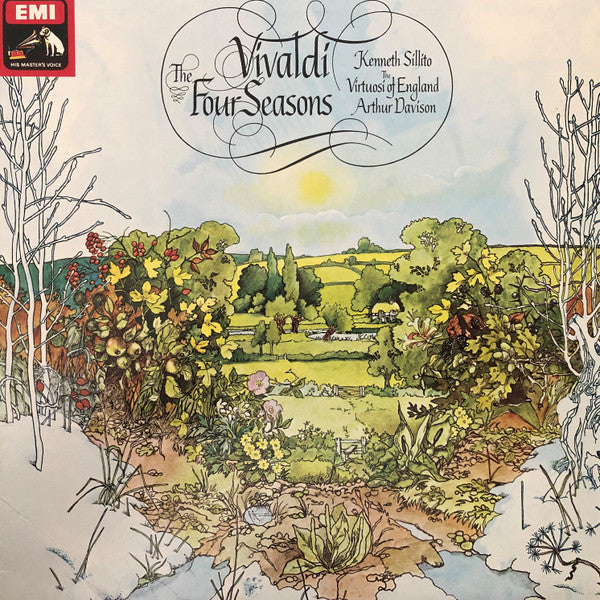 Vivaldi*, Kenneth Sillito, The Virtuosi Of England, Arthur Davison : The Four Seasons (LP)