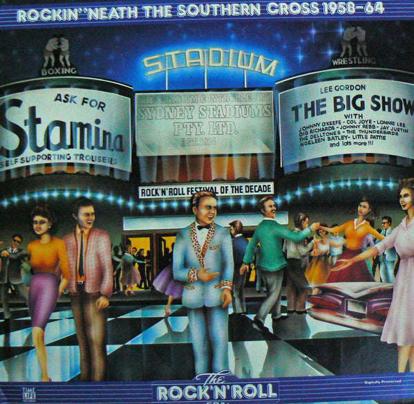 Various : Rockin' 'Neath The Southern Cross (2xLP, Comp)