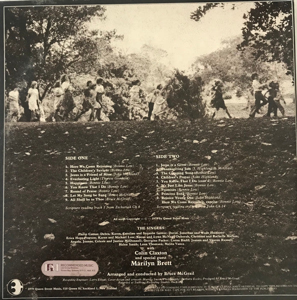 Queen Street Children's Chorus : Rejoice Young One (LP)
