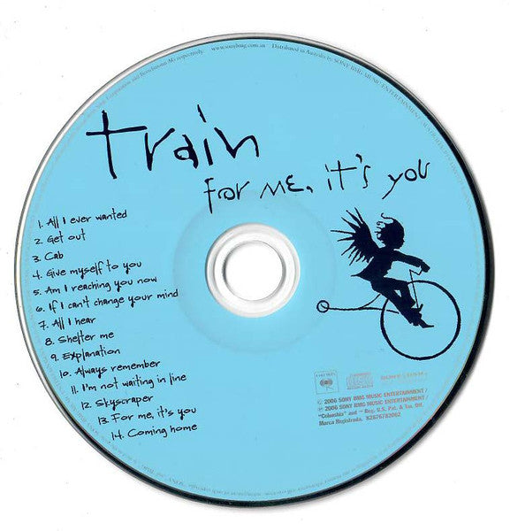 Train (2) : For Me, It's You (CD, Album)