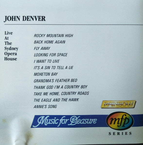 John Denver : Live At The Sydney Opera House (CD, Comp)