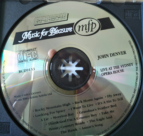 John Denver : Live At The Sydney Opera House (CD, Comp)