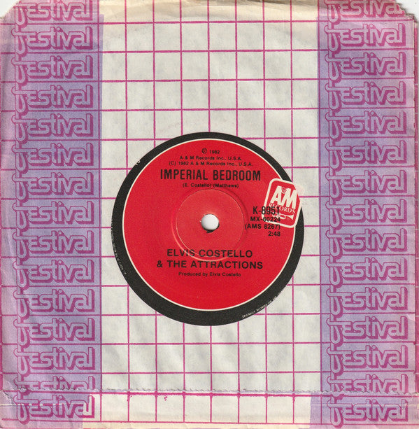 Elvis Costello & The Attractions With The Royal Guard Horns : Party Party (7", Single)