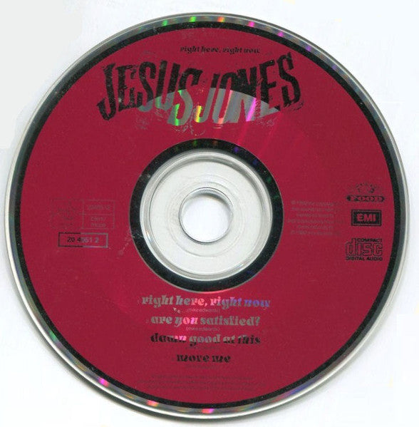Jesus Jones : Right Here, Right Now (CD, EP)