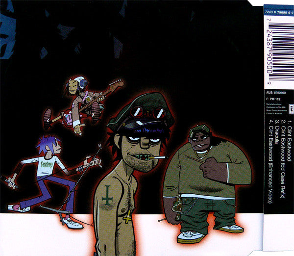Gorillaz : Clint Eastwood (CD, Maxi, Enh)