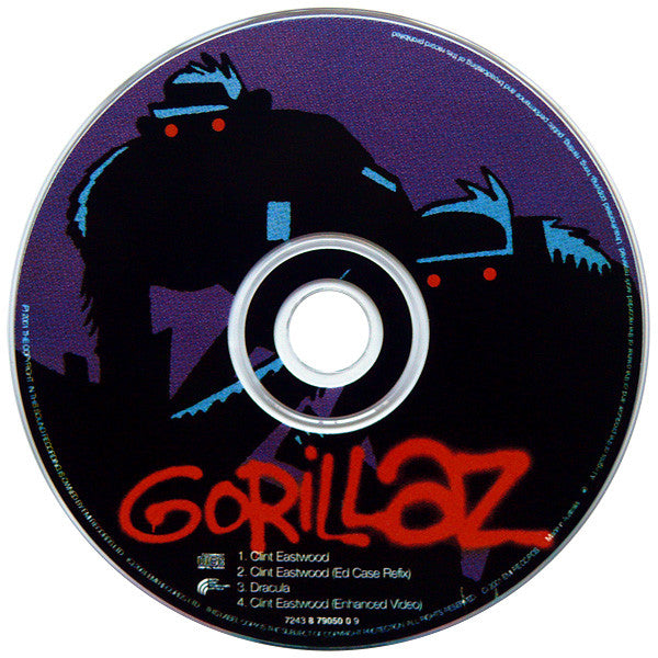 Gorillaz : Clint Eastwood (CD, Maxi, Enh)