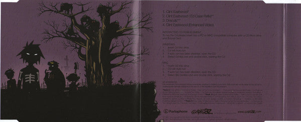 Gorillaz : Clint Eastwood (CD, Maxi, Enh)