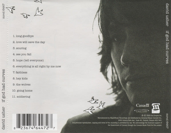 David Usher : If God Had Curves (CD, Album)