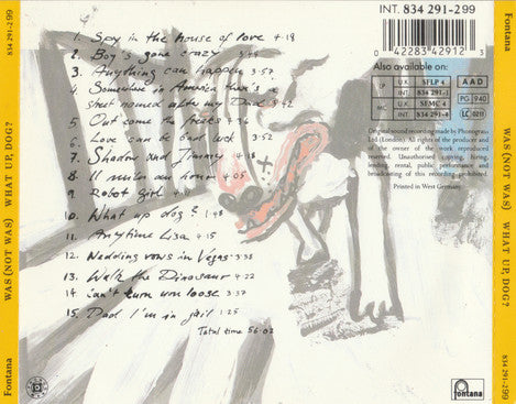 Was (Not Was) : What Up, Dog? (CD, Album)