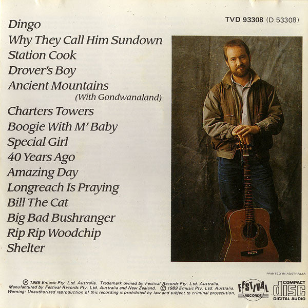 John Williamson : Warragul (CD, Album)