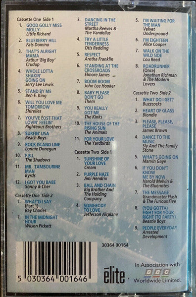 Various : Dancing In The Street (A Rock And Roll History) (2xCass, Comp)