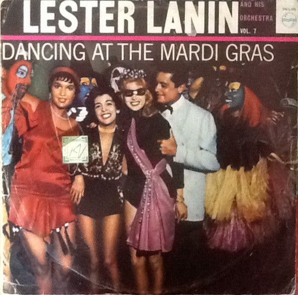 Lester Lanin And His Orchestra : Dancing At The Mardi Gras (LP, Album)