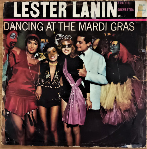 Lester Lanin And His Orchestra : Dancing At The Mardi Gras (LP, Album)