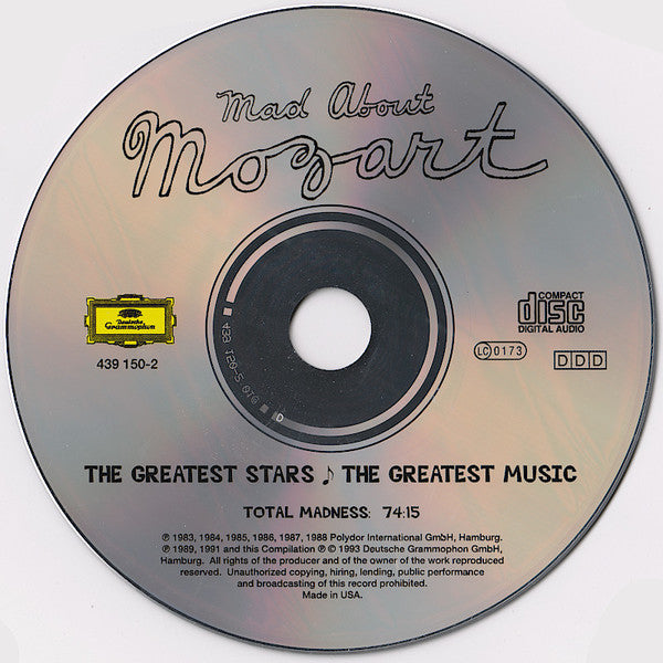Wolfgang Amadeus Mozart, Various : Mad About Mozart (CD)