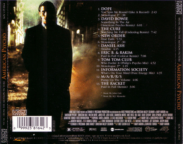Various : American Psycho (Music From The Controversial Motion Picture) (CD, Comp)