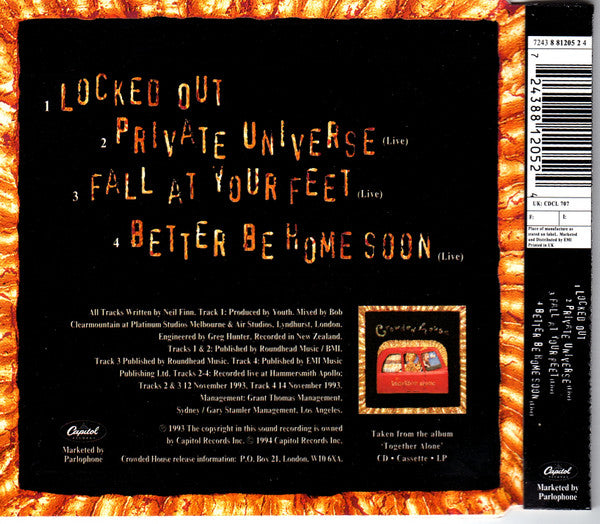 Crowded House : Locked Out (CD, Single, CD2)