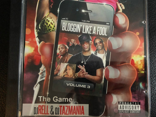 DJ Rell (3) : Bloggin Like A Fool 3 (CD, Mixtape)