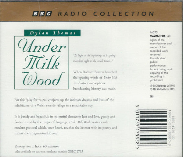 Dylan Thomas : Under Milk Wood (2xCD, Album)
