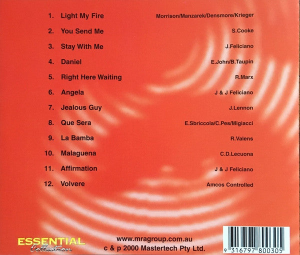 José Feliciano : The Best Of José Feliciano (CD, Comp)