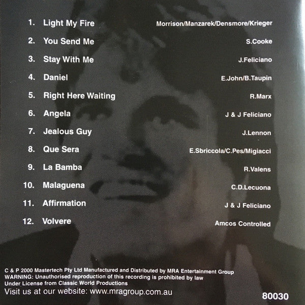José Feliciano : The Best Of José Feliciano (CD, Comp)