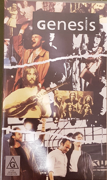 Genesis : A History (VHS, PAL)