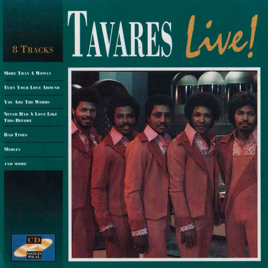 Tavares : Live! (CD, Comp)
