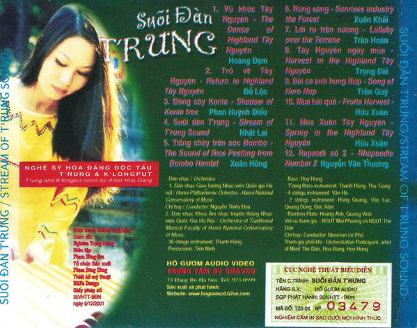 Hoa Đăng : Suối Đàn T'rưng = Stream Of T'rung Sound (CD)