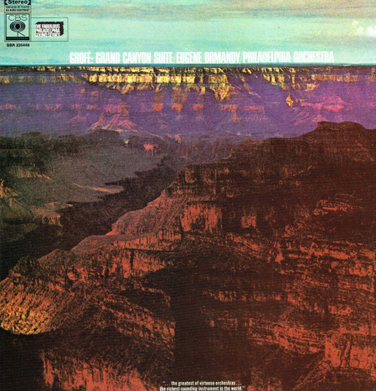Grofé*, Eugene Ormandy / The Philadelphia Orchestra : Grand Canyon Suite (LP, Album, RE)