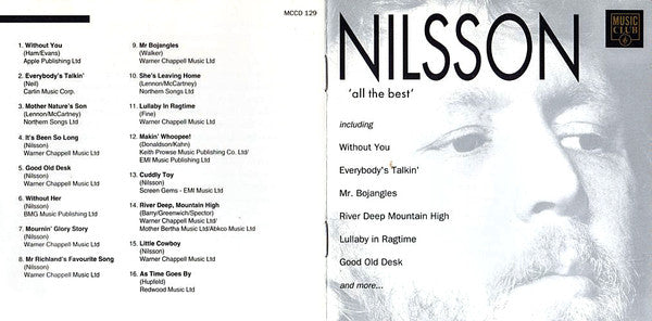 Harry Nilsson : All The Best (CD, Comp)