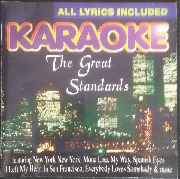 Various : The Great Standards Karaoke (CD, Comp)