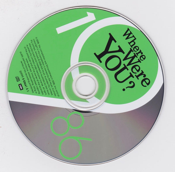 Various : Where Were You? 1986 (CD, Comp)