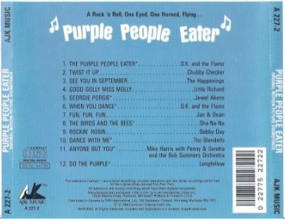 Various : Purple People Eater (Original Motion Picture Soundtrack) (CD, Album)