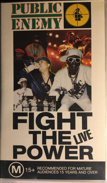 Public Enemy : Fight The Power -  Live (VHS, PAL)